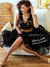 Short Wedding Dress in Black Color