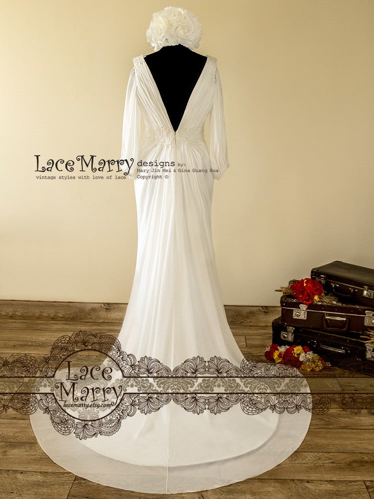 Gorgeous Goddess Style Wedding Dresses