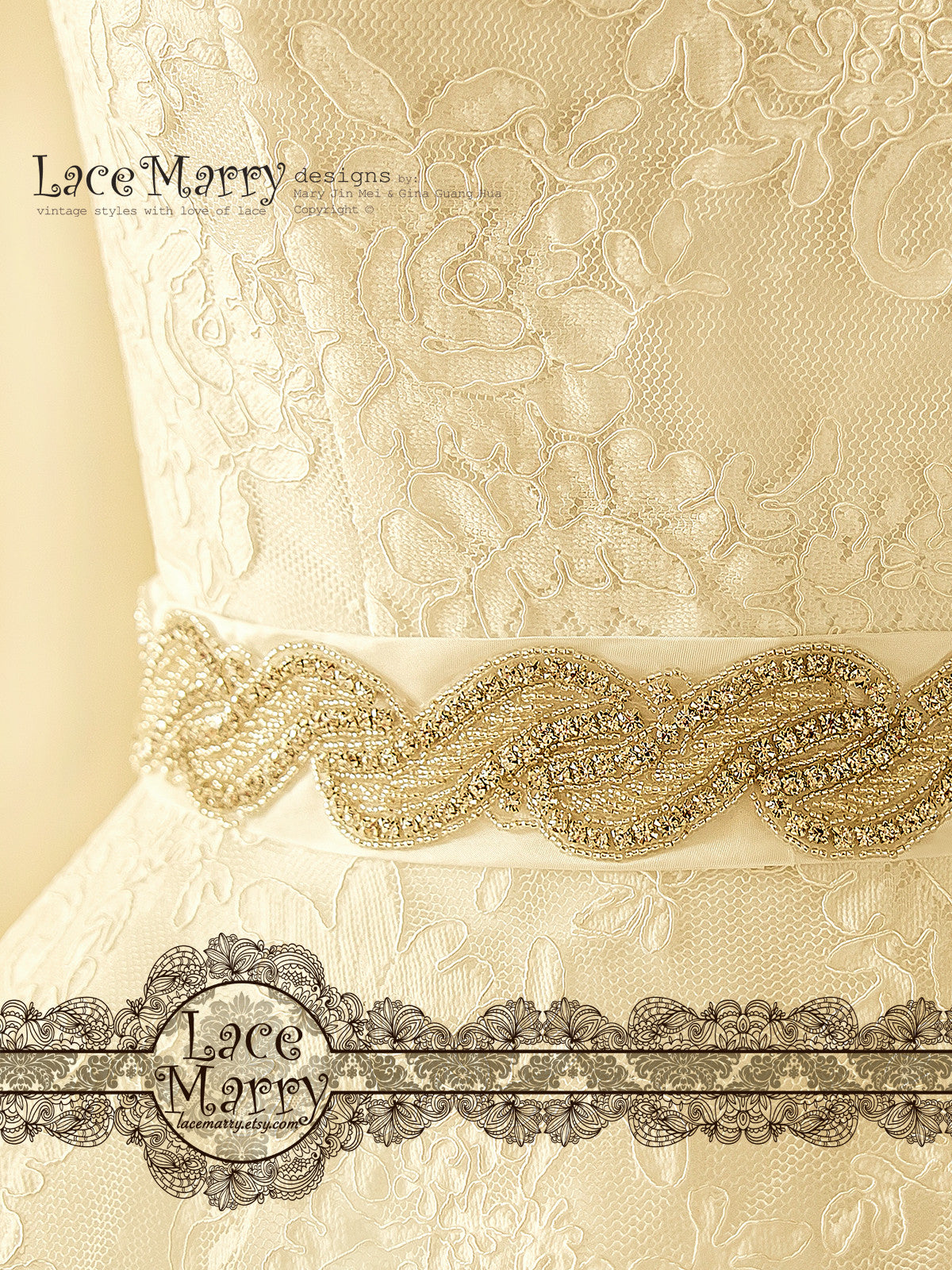 Rockabilly Inspired Wedding Dress from Lace in Knee Length - LaceMarry Rockabilly Inspired Wedding Dress from Lace in Knee Length - LaceMarry