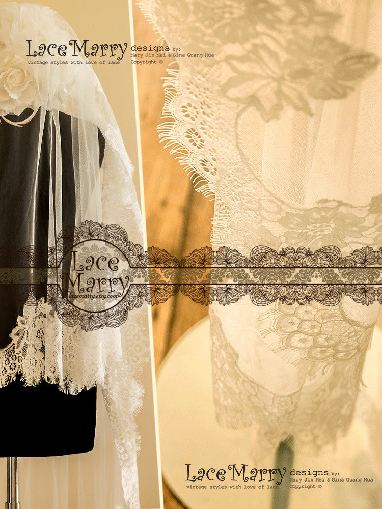 Spanish Lace Wedding Veil