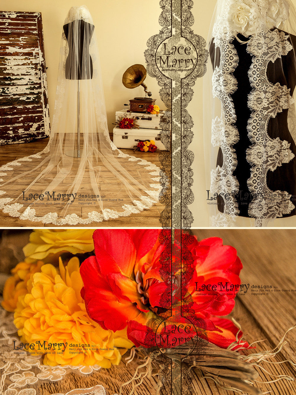 Spanish Wedding Veil