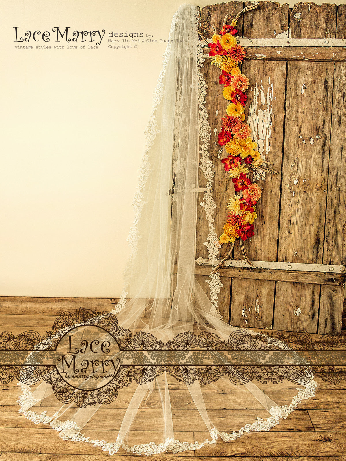 Lace Wedding Veil
