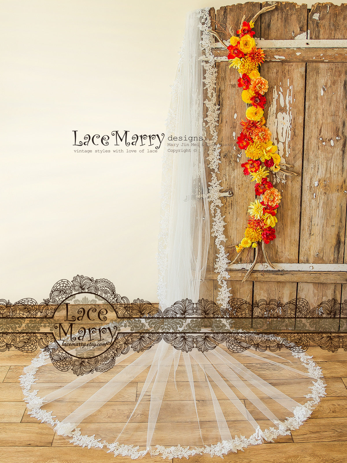 Cathedral Lenght Bridal Veil