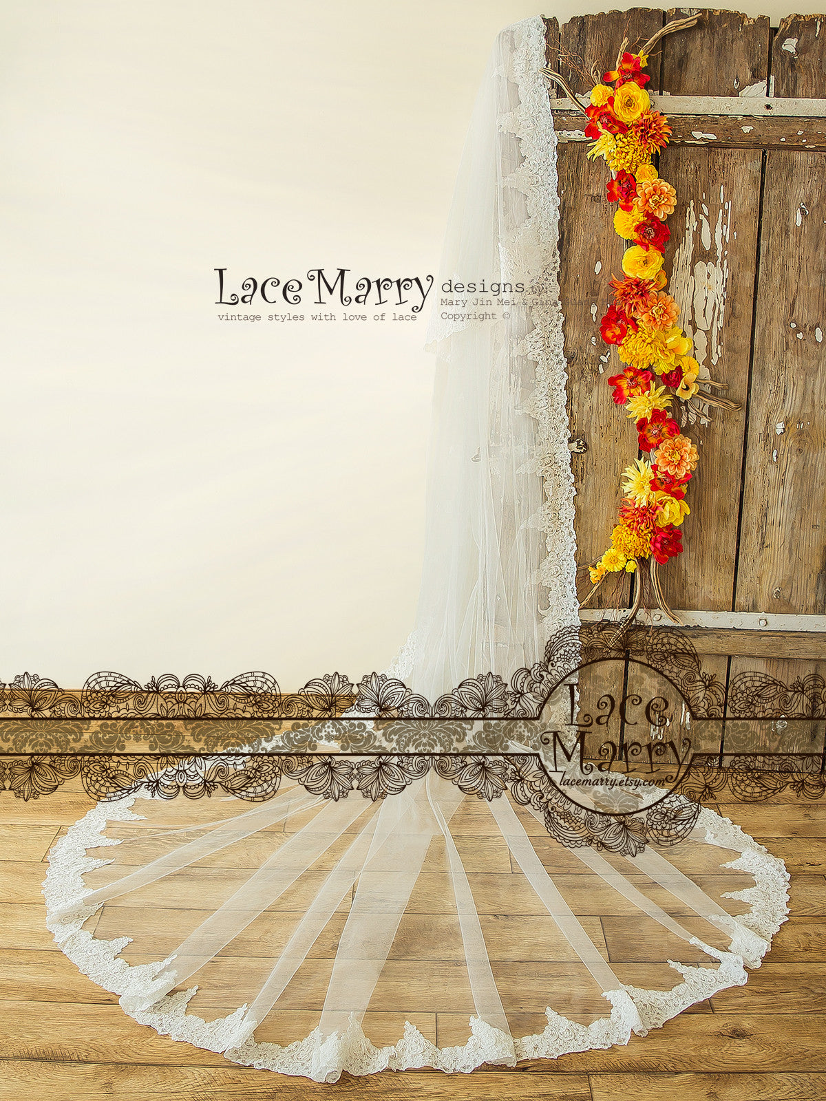 Custom Length Wedding Veil