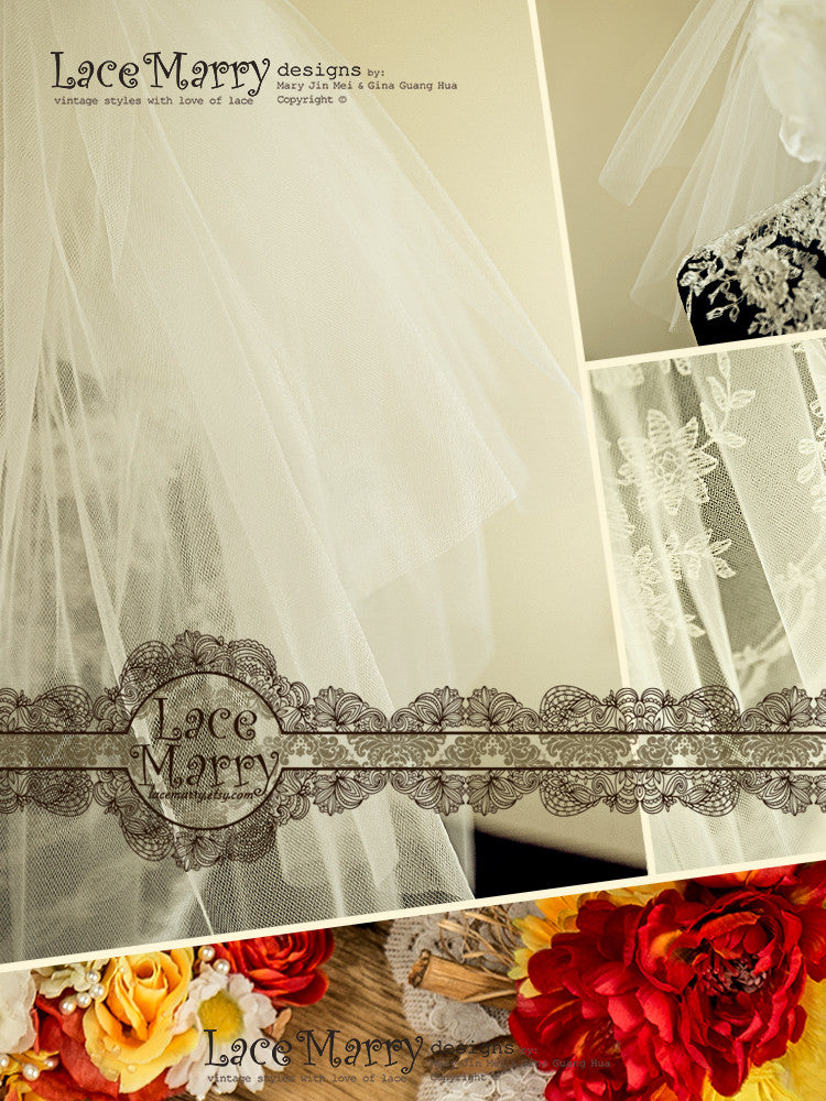 Tulle Bridal Veil