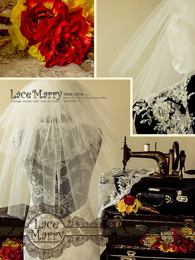 Elbow Length Tulle Veil