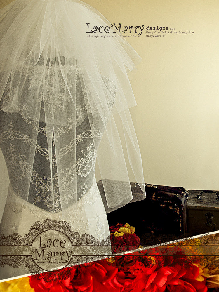 Simple Bridal Veil